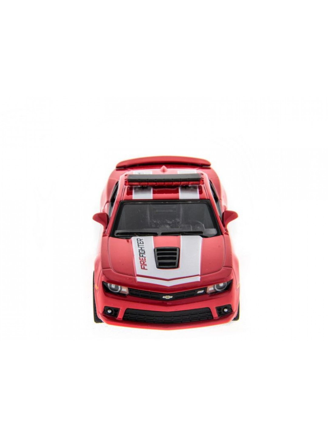 Машина Kinsmart 1:38 Chevrolet Camaro 2014 (Police/Fire) инерция (1/12шт.) б/к