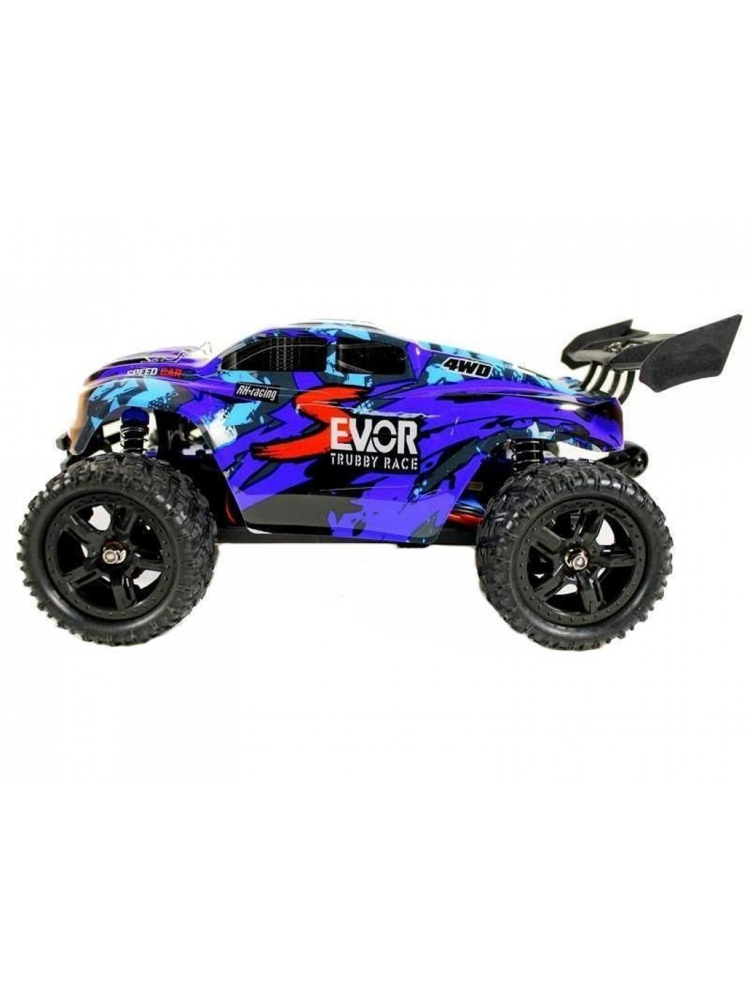 Радиоуправляемая трагги Remo Hobby S EVO-R Brushless (синяя) 4WD 2.4G 1/16 RTR