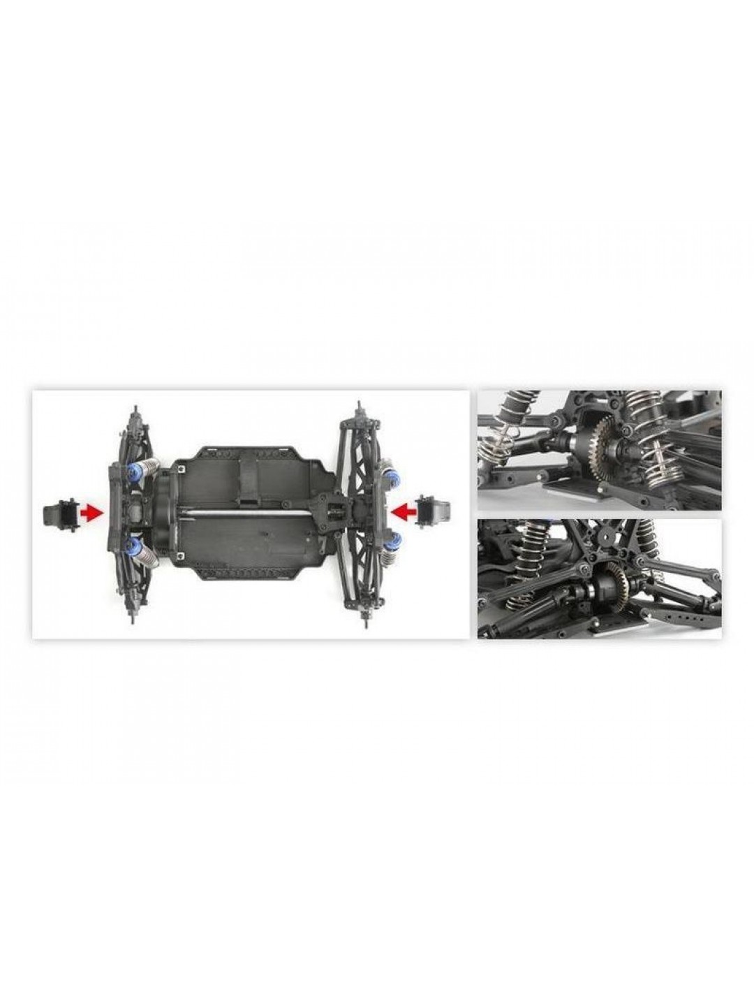 Радиоуправляемый монстр Remo Hobby MMAX Brushless (красный) 4WD 2.4G 1/10 RTR