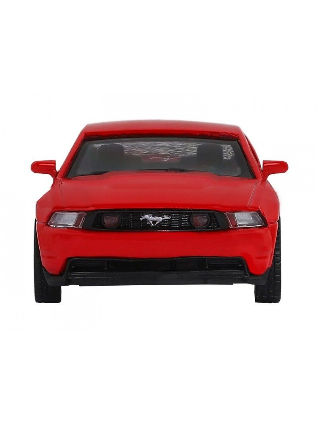 Машина "АВТОПАНОРАМА" Ford Mustang GT, красный, 1/43, инерция, откр. двери, в/к 17,5*12,5*6,5 см