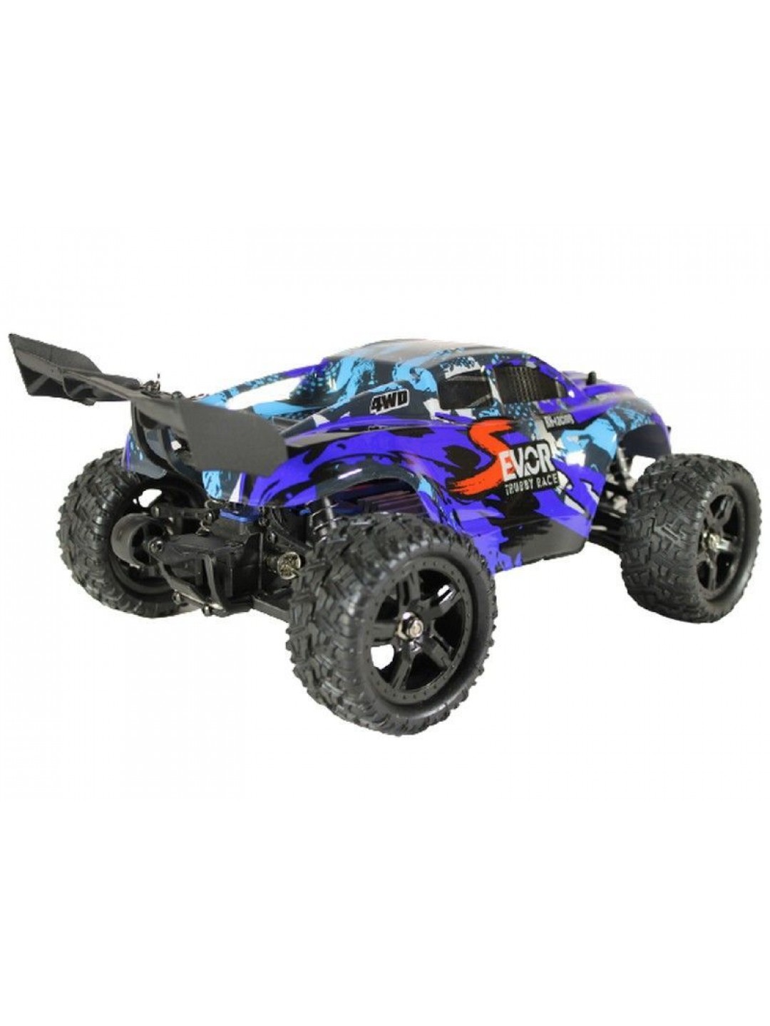 Радиоуправляемая трагги Remo Hobby S EVO-R Brushless V2.0 (синяя) 4WD 2.4G 1/16 RTR