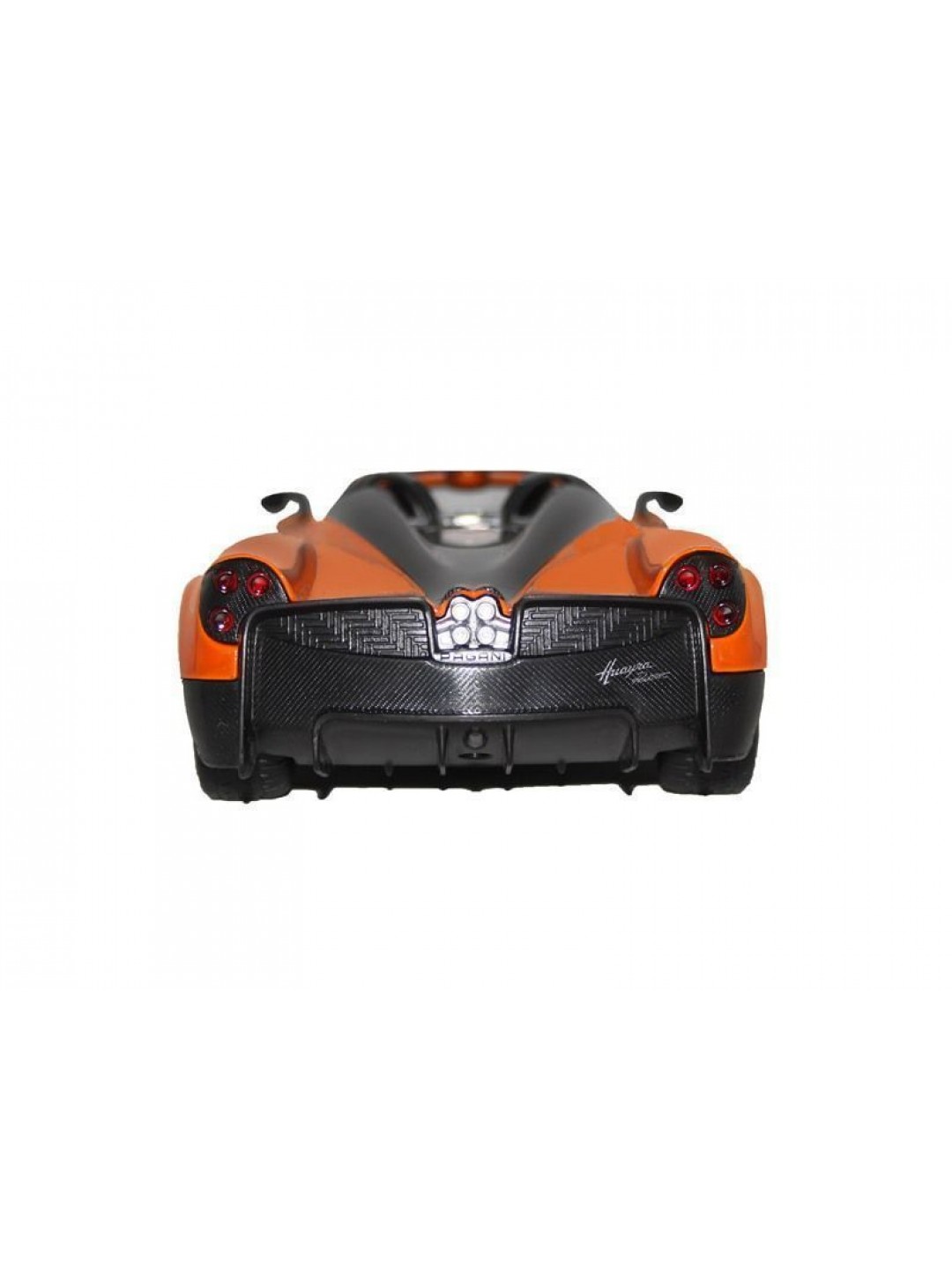 Машина "АВТОПАНОРАМА" Pagani Huayra Roadster, оранжевый, 1/24, свет, звук, в/к 24,5*12,5*10,5 см
