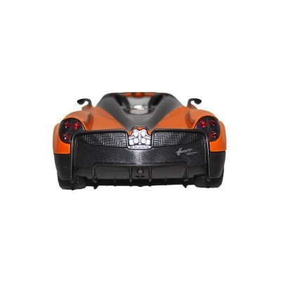 Машина "АВТОПАНОРАМА" Pagani Huayra Roadster, оранжевый, 1/24, свет, звук, в/к 24,5*12,5*10,5 см