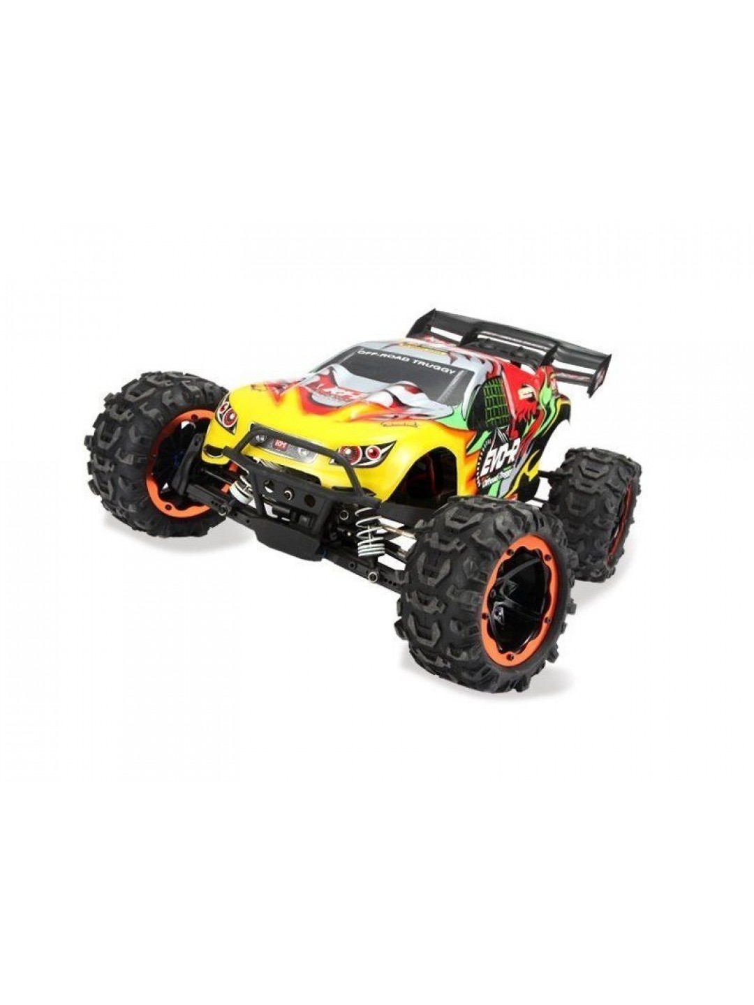 Радиоуправляемая трагги Remo Hobby EVO-R Brushless (зеленая) 4WD 2.4G 1/8 RTR