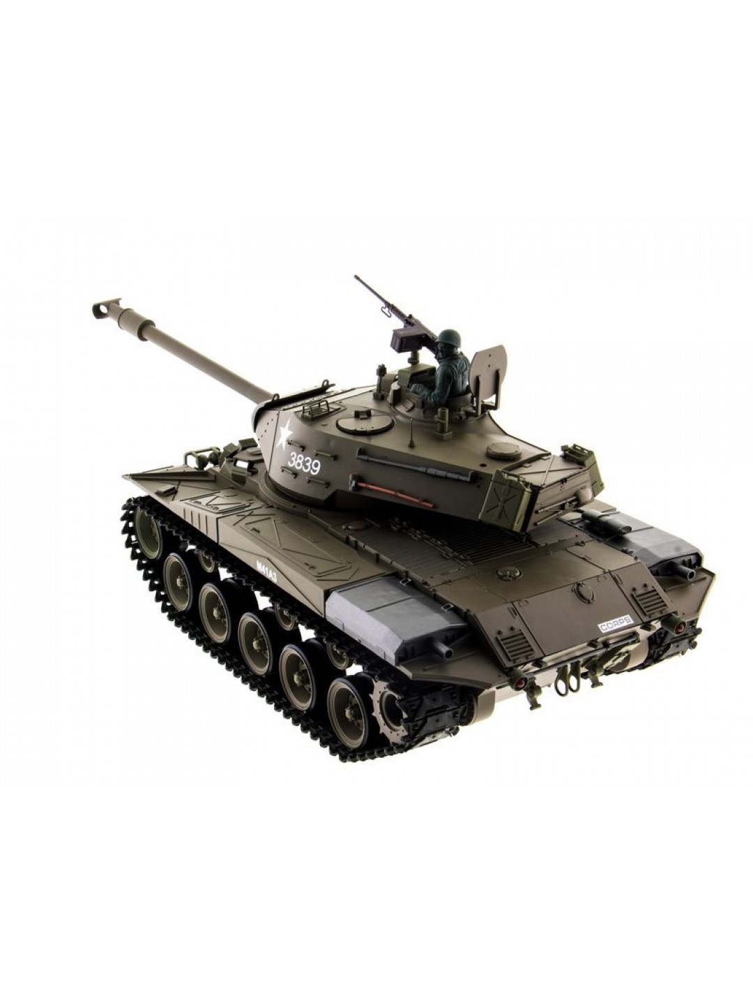 Р/У танк Heng Long 1/16 Walker Bulldog - M41A3 "Бульдог" 2.4G RTR