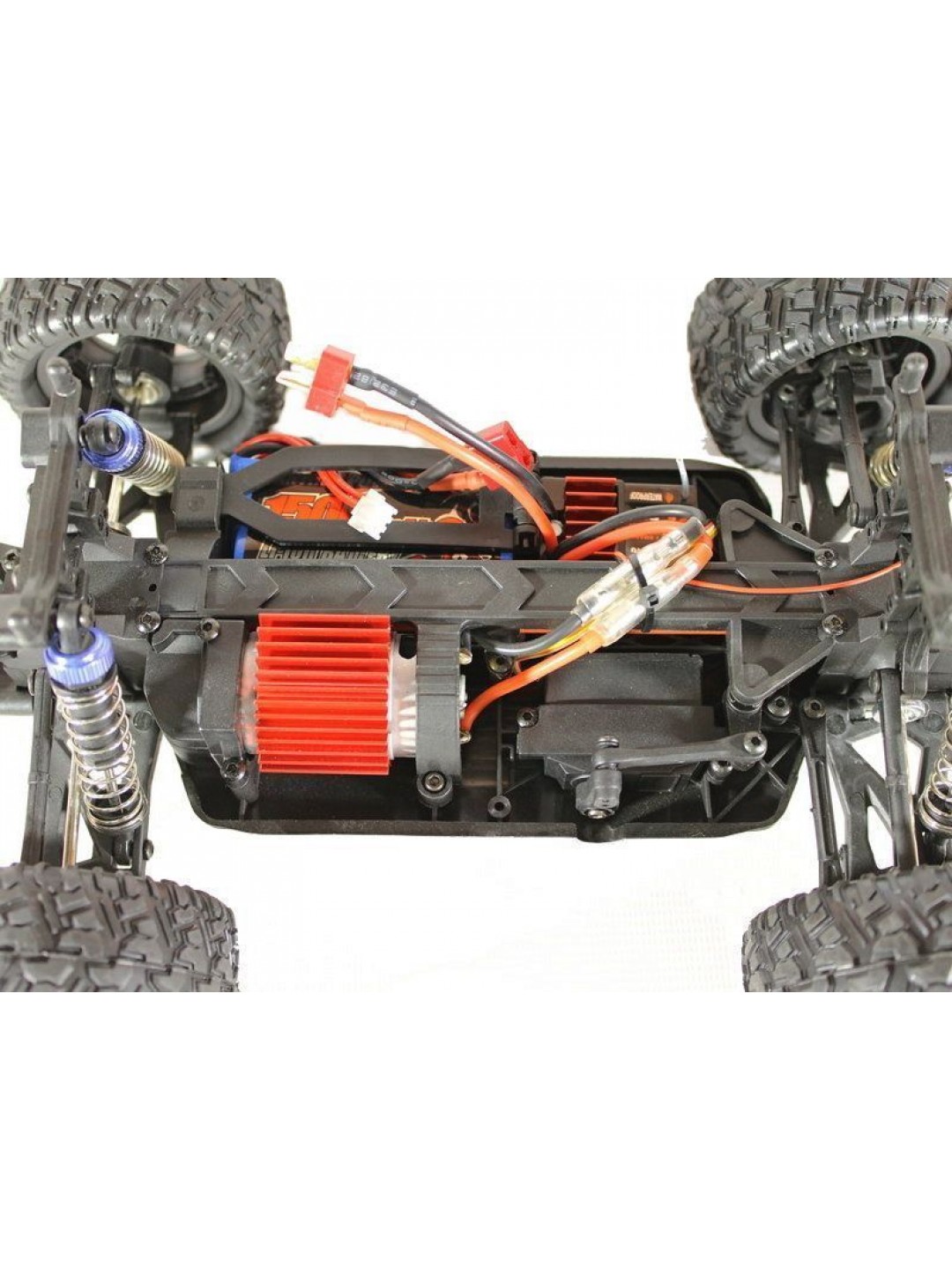 Радиоуправляемый монстр Remo Hobby SMAX V2.0  (красный) 4WD 2.4G 1/16 RTR