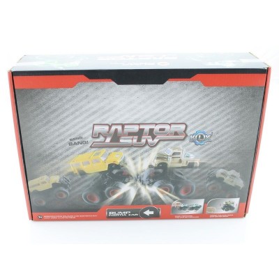 Машина инерционная KLX500-113 Raptor SUV Bigfoot 4WD (в асс., 8 шт./кор.)