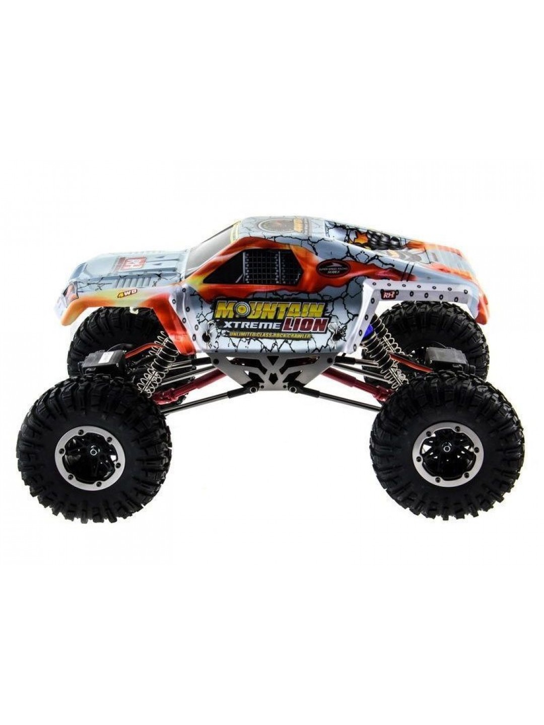 Радиоуправляемый краулер Remo Hobby Mountain Lion Xtreme 4WD+4WS 2.4G 1/10 RTR