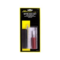 Инструмент MAXX стусло алюминевое 45х45х90° с рукояткой №5 и пилой MAXX44315 Инструмент MAXX стусло алюминевое 45х45х90° с рукояткой №5 и пилой MAXX44315