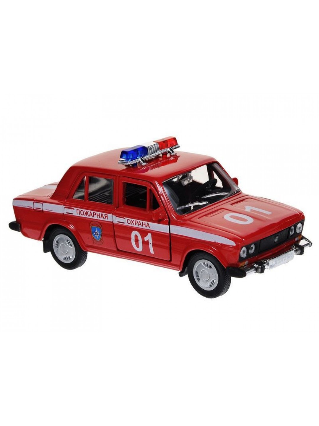 Машина Autotime "LADA 2106" пожарная охрана 1:36