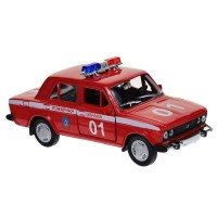 Машина Autotime "LADA 2106" пожарная охрана 1:36 Машина Autotime "LADA 2106" пожарная охрана 1:36