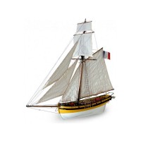 Сборная деревянная модель корабля Artesania Latina LE RENARD 2012, 1/50 Сборная деревянная модель корабля Artesania Latina LE RENARD 2012, 1/50