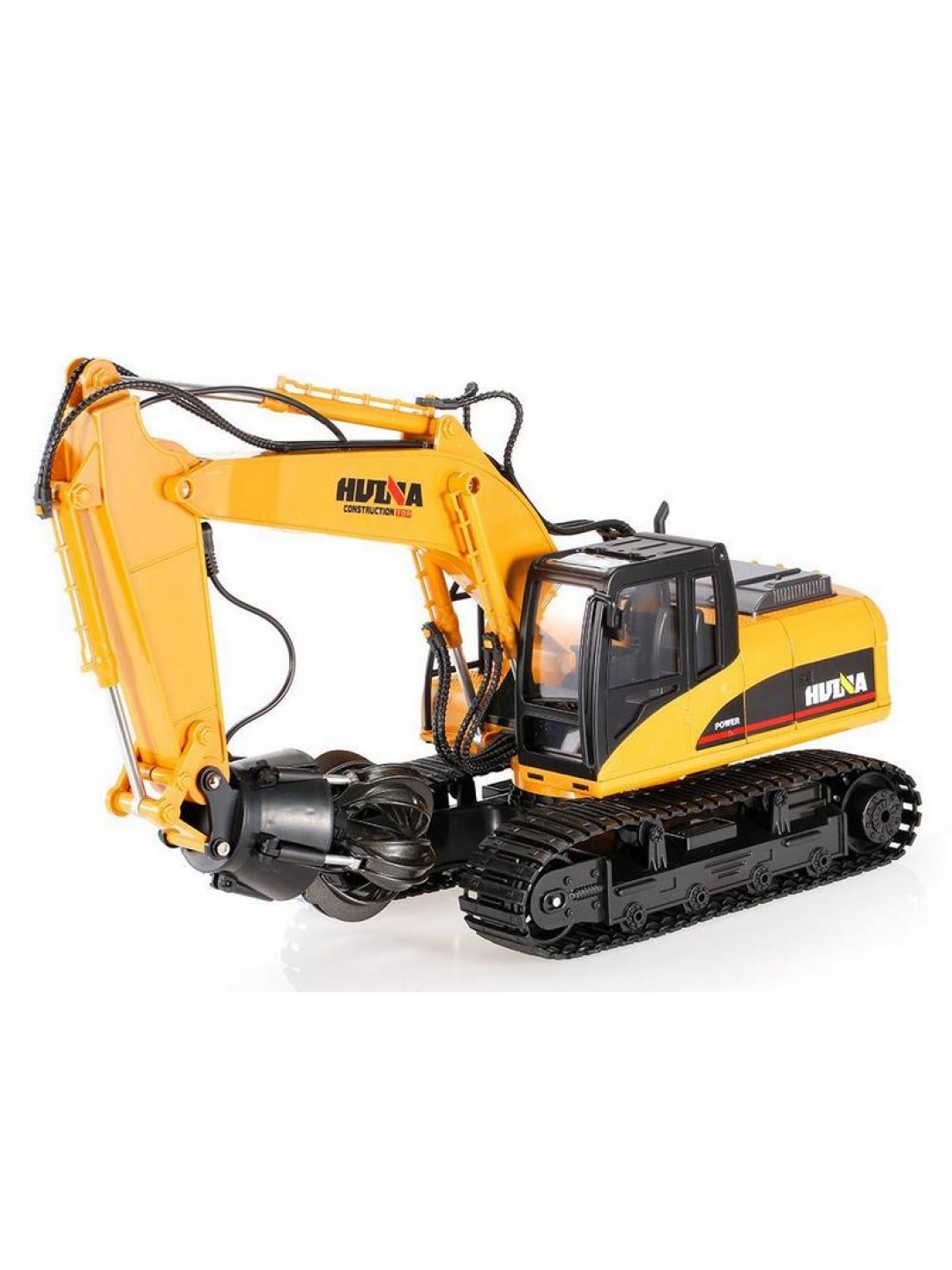 Радиоуправляемый экскаватор c шаровым захватом HUI NA TOYS 2.4G 16CH 1/14 RTR