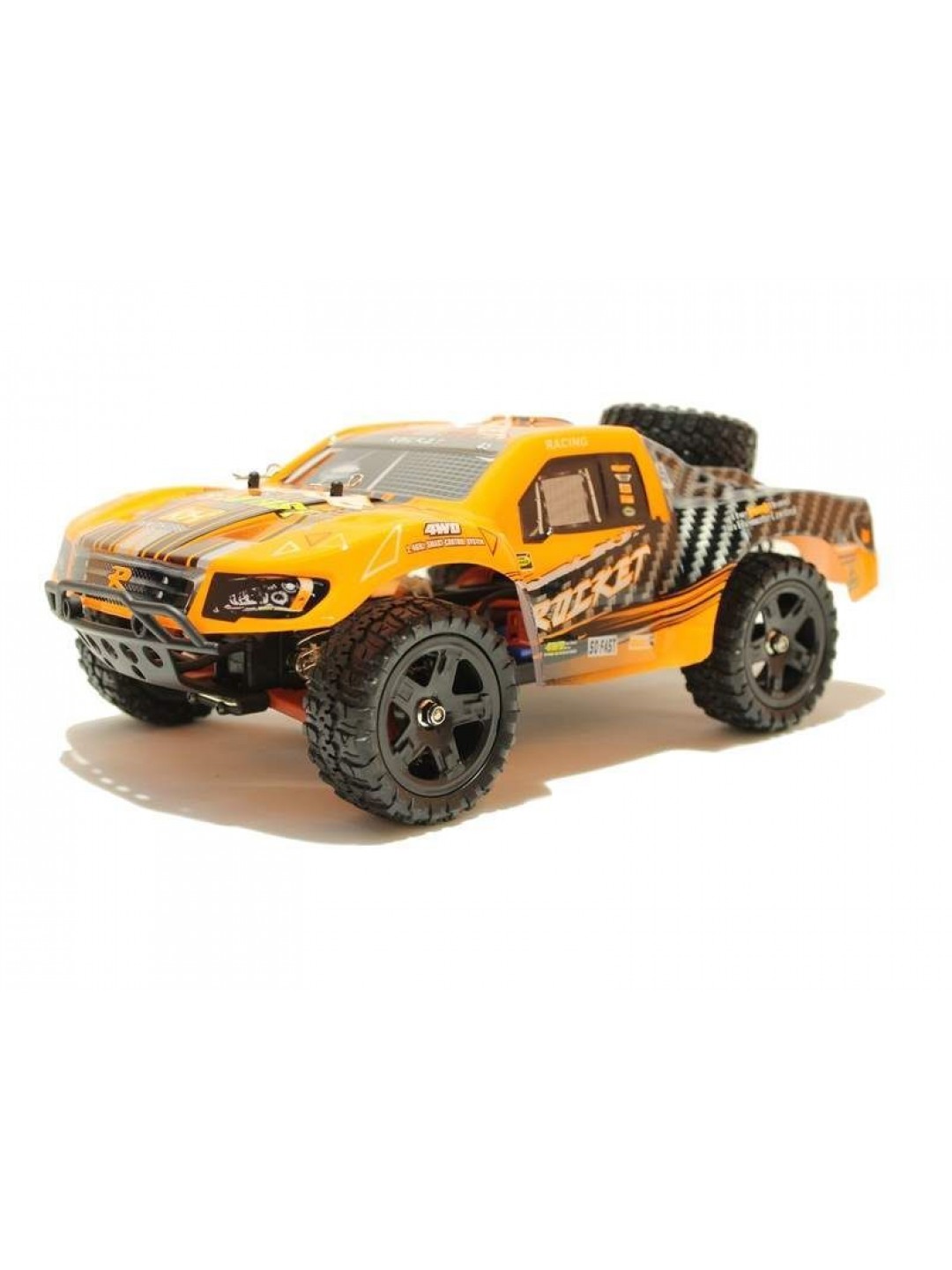 Радиоуправляемый шорт-корс Remo Hobby Rocket (оранжевый) 4WD 2.4G 1/16 RTR