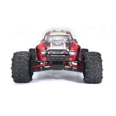 Радиоуправляемый монстр Remo Hobby Dinosaurs Master Brushless UPGRADE (красный) 4WD 2.4G 1/8 RTR