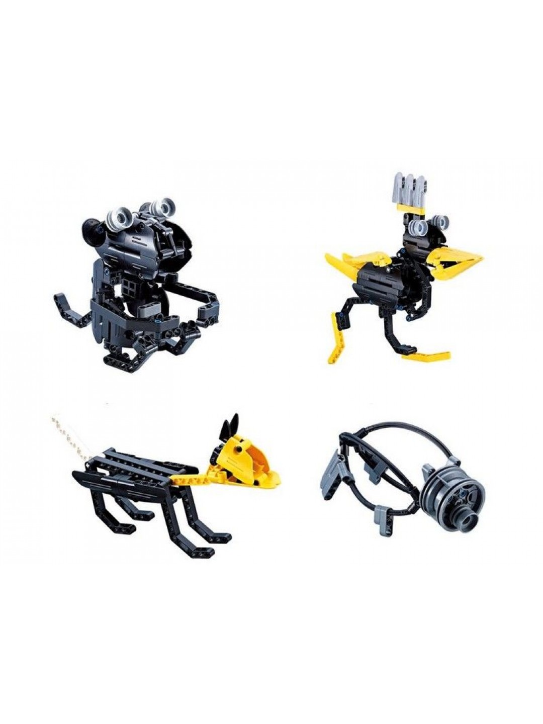 Конструктор CaDA Technic животные 12 в 1 (395 деталей)