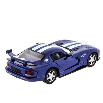 Машина Kinsmart 1:36 Dodge Viper GTSR инерция (1/12шт.) б/к