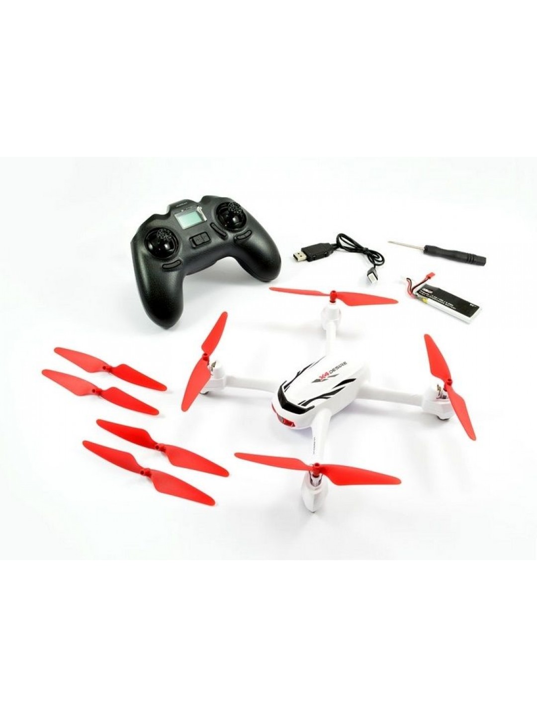 Р/У квадрокоптер Hubsan X4 GPS, HD,  автовозврат, удержание, 2.4G