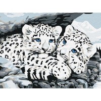 Картина по номерам 15х20 СНЕЖНЫЕ БАРСЫ (8 цветов) Картина по номерам 15х20 СНЕЖНЫЕ БАРСЫ (8 цветов)