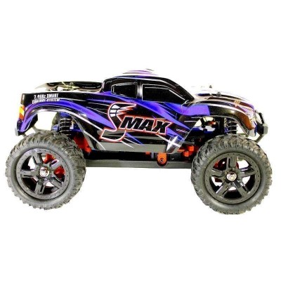 Радиоуправляемый монстр Remo Hobby SMAX Brushless UPGRADE (синий) 4WD 2.4G 1/16 RTR