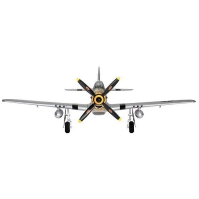 Радиоуправляемый самолет Top RC P-51D Pro желтый 750мм flight controller PNP