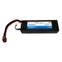 Аккумулятор Li-Po Spard 6000mAh, 7,4V, 30C, T‐plug для Remo Hobby и Himoto 1/10, 1/8 Аккумулятор Li-Po Spard 6000mAh, 7,4V, 30C, T‐plug для Remo Hobby и Himoto 1/10, 1/8
