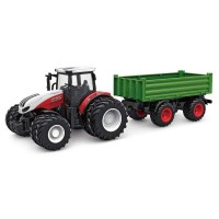 Р/У фермерский трактор Korody с прицепом, двойные колеса 1/24 2.4G 6CH RTR Р/У фермерский трактор Korody с прицепом, двойные колеса 1/24 2.4G 6CH RTR