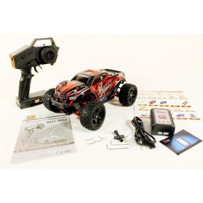 Радиоуправляемый монстр Remo Hobby SMAX Brushless UPGRADE (синий) 4WD 2.4G 1/16 RTR