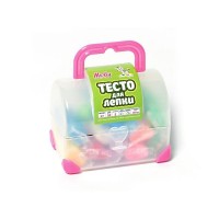 Тесто для лепки СУНДУЧОК 10 цветов (150 грамм) + 2 формочки Тесто для лепки СУНДУЧОК 10 цветов (150 грамм) + 2 формочки