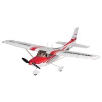 Радиоуправляемый самолет Top RC Cessna 182 400 class красная 965мм KIT Радиоуправляемый самолет Top RC Cessna 182 400 class красная 965мм KIT