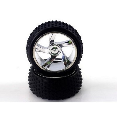 Колеса в сборе для багги E18XB/XBL, хром Колеса в сборе для багги E18XB/XBL, хром