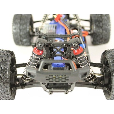 Радиоуправляемый монстр Remo Hobby SMAX Brushless V2.0 (синий) 4WD 2.4G 1/16 RTR