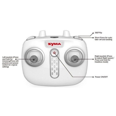 Р/У квадрокоптер Syma X15C с камерой 0,3 Мп, 2.4G RTF