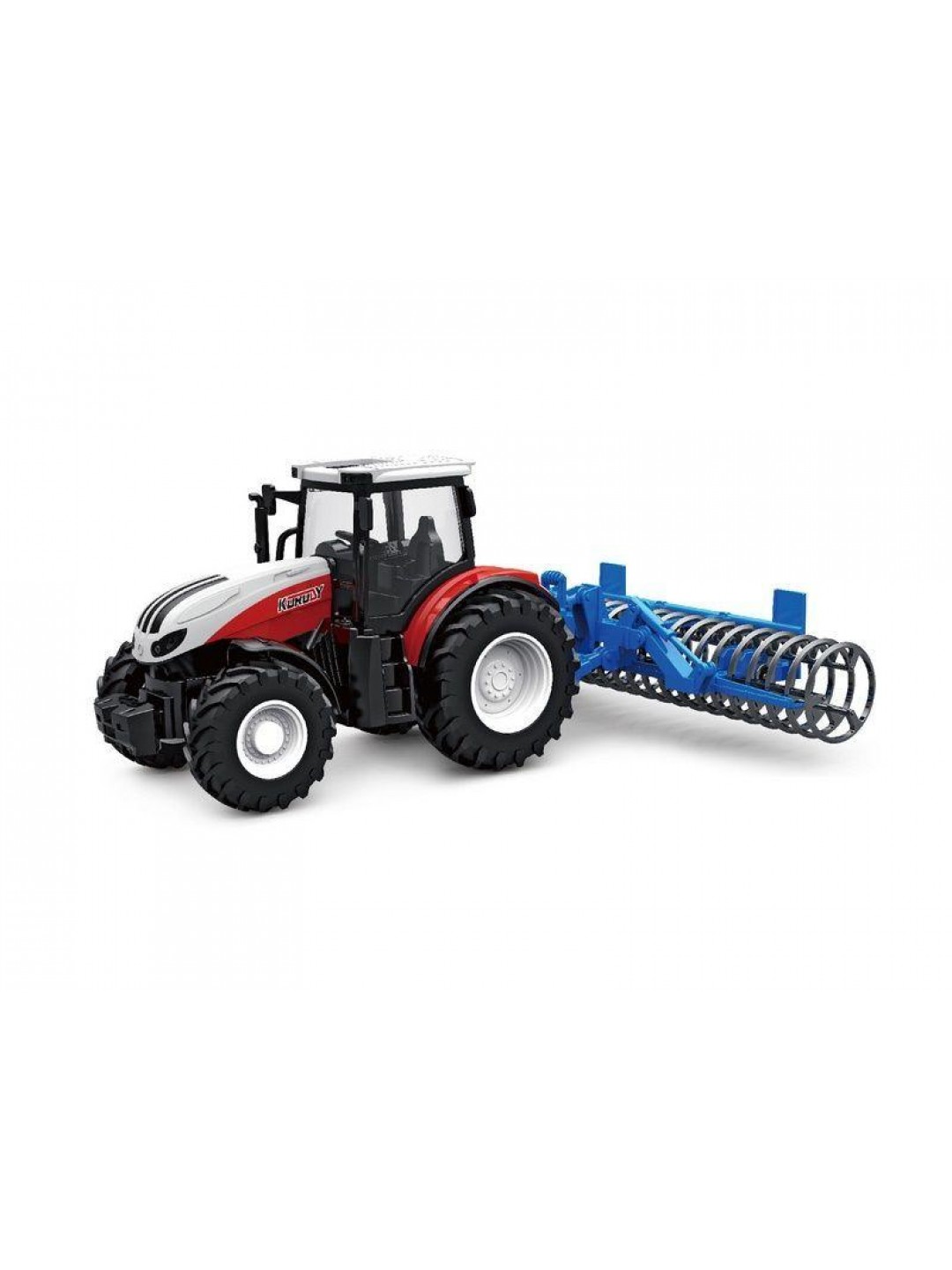 Р/У фермерский трактор Korody с сеноподборщиком 1/24 2.4G 6CH RTR