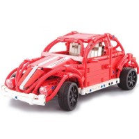 Радиоуправляемый конструктор CADA deTech ретро-автомобиль жук (472 детали)