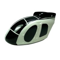 Кабина для вертолета Nine Eagles Kestrel 500SX, черный верх Кабина для вертолета Nine Eagles Kestrel 500SX, черный верх