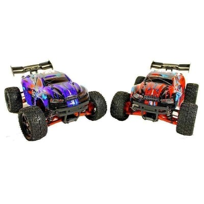 Радиоуправляемая трагги Remo Hobby S EVO-R Brushless UPGRADE (синяя) 4WD 2.4G 1/16 RTR