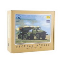 Сборная модель AVD Боевая машина РС30 "Град" (375Д) 1963 г., 1/43 Сборная модель AVD Боевая машина РС30 "Град" (375Д) 1963 г., 1/43