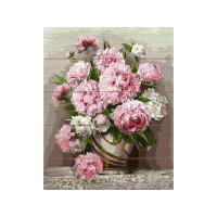 Картина по номерам на дереве 40х50 БУЗИН.РОЗОВЫЕ ПИОНЫ (25 цветов) Картина по номерам на дереве 40х50 БУЗИН.РОЗОВЫЕ ПИОНЫ (25 цветов)