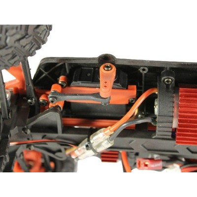 Радиоуправляемый монстр Remo Hobby SMAX UPGRADE V2.0 (красный) 4WD 2.4G 1/16 RTR