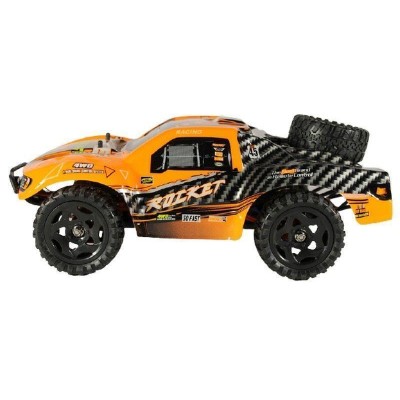 Радиоуправляемый шорт-корс Remo Hobby Rocket Brushless UPGRADE V2.0 (оранжевый) 4WD 2.4G 1/16 RTR