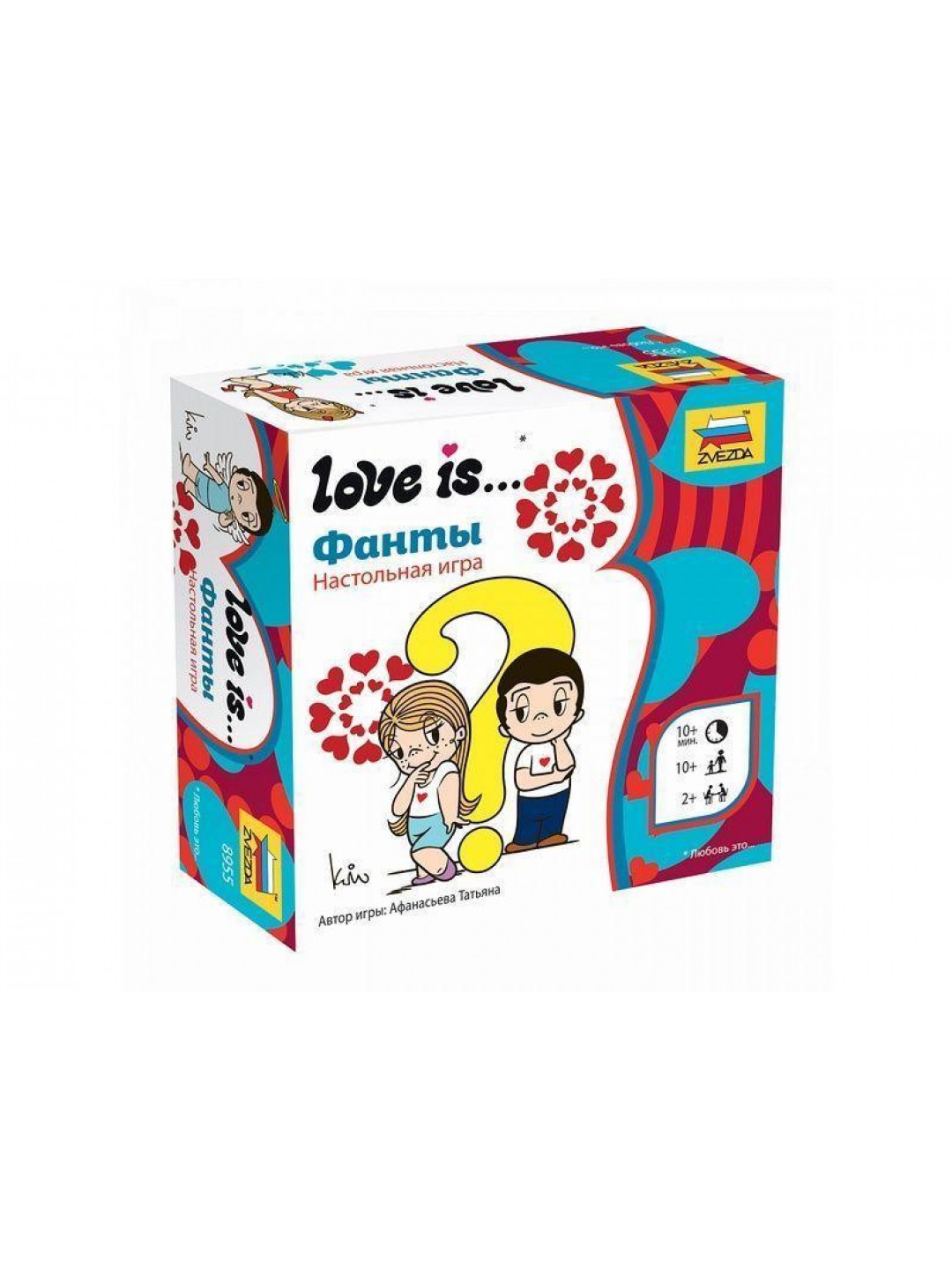 Настольная игра ZVEZDA "Love is … Фанты", семейная