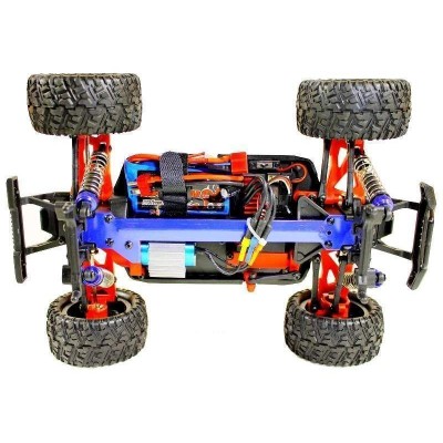 Радиоуправляемый монстр Remo Hobby SMAX Brushless UPGRADE (синий) 4WD 2.4G 1/16 RTR