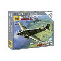 Сборная модель ZVEZDA Немецкий самолет Юнкерс Ю-52, 1/200