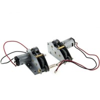 Редуктор левый и правый для танка КВ-1 с подшипниками и Моторами (цинк) Редуктор левый и правый для танка КВ-1 с подшипниками и Моторами (цинк)