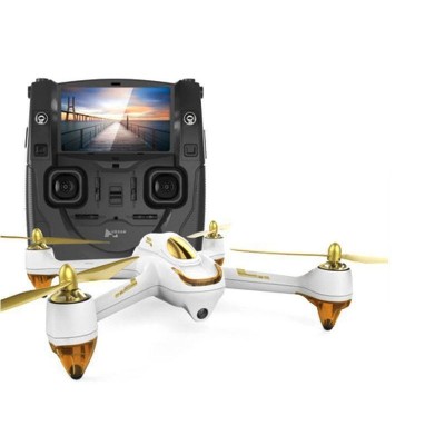 Р/У квадрокоптер Hubsan X4 GPS, FHD+FPV, автовозврат, удержание, следуй за мной,  2.4G (белый)