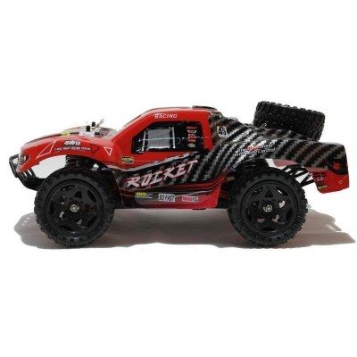 Радиоуправляемый шорт-корс Remo Hobby Rocket (красный) 4WD 2.4G 1/16 RTR