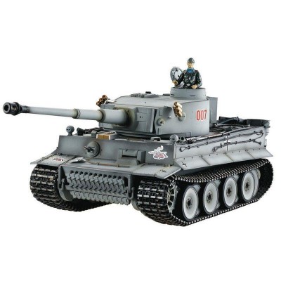 P/У танк Taigen 1/16 Tiger 1 (ранняя версия) HC, ИК-пушка, башня на 360, подшипники в ред., откат