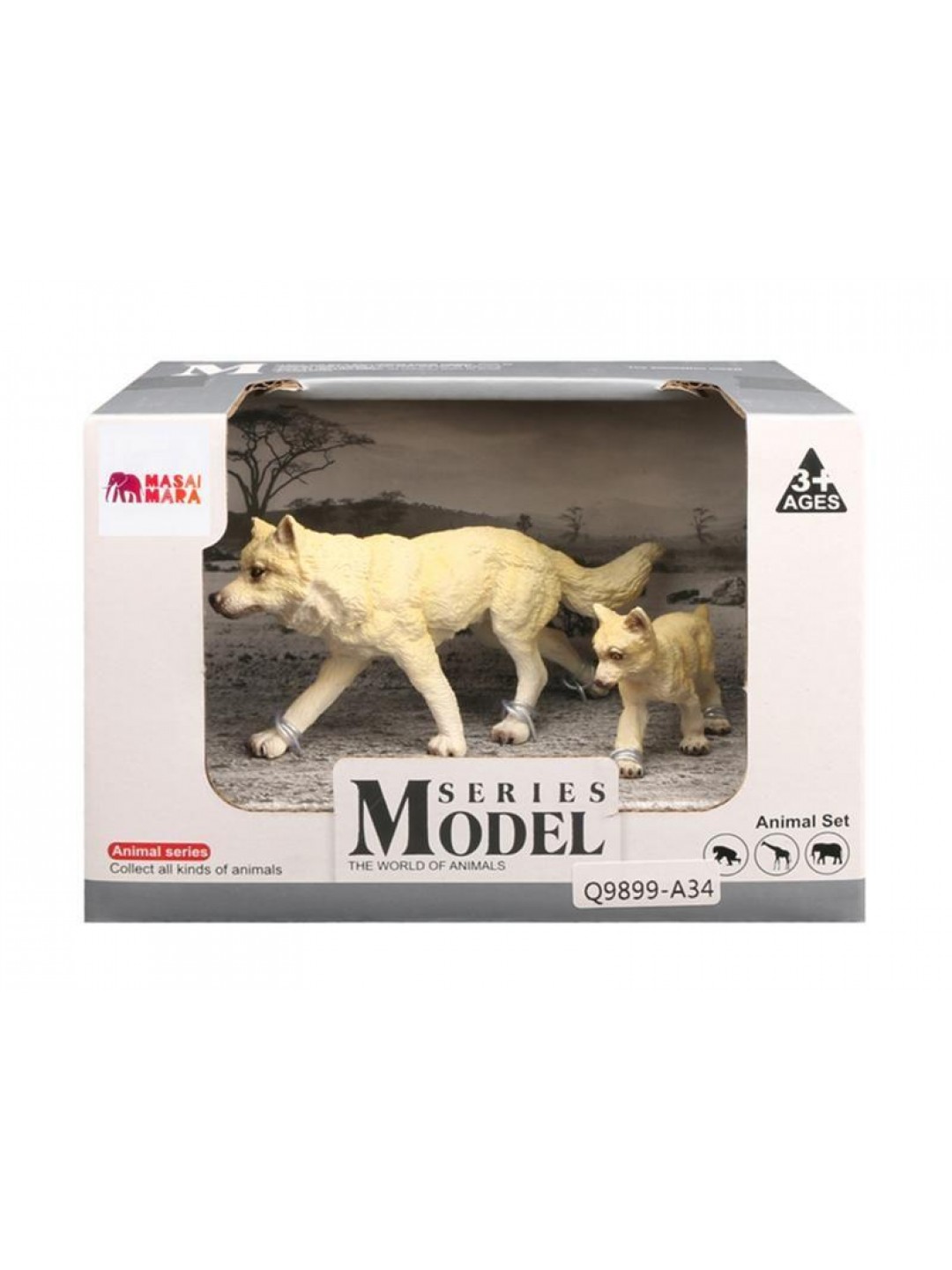 Набор фигурок животных MASAI MARA MM211-133 серии 