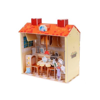 3D пазлы из пенокартона КУХНЯ (36 деталей, 4 листа)